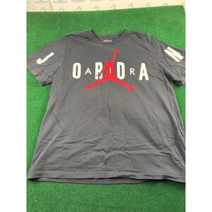 Jordan Jumpman Graphic T Shirt Mens XXL Dark Gray Short Sleeve Cotton Tee